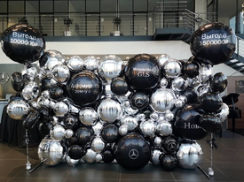 Макеты для фотозоны из воздушных шаров от компании «Мастерская праздника»