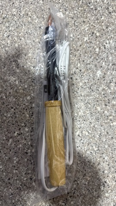 Паяльник с деревянной ручкой 60W