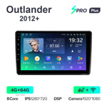 Teyes SPRO Plus 9"для Mitsubishi Outlander 2012+