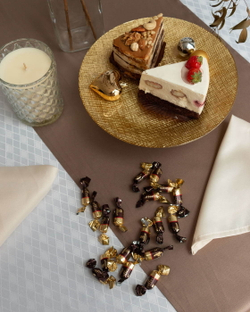 Дорожка на стол 40х140 Sofi De MarkO Серенити кофейная