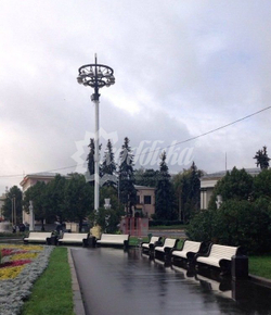 Скамейка чугунная «ВДНХ»