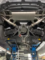 Выхлопная система с заслонками для BMW X6 G06