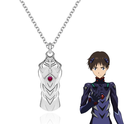 Кулон из серебра 925 «Shinji Ikari NO.13» по мотивам Евангелион