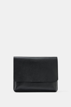 ZARA КОЖАНЫЙ ЧЕХОЛ ДЛЯ IPAD, ЧЕРНЫЙ