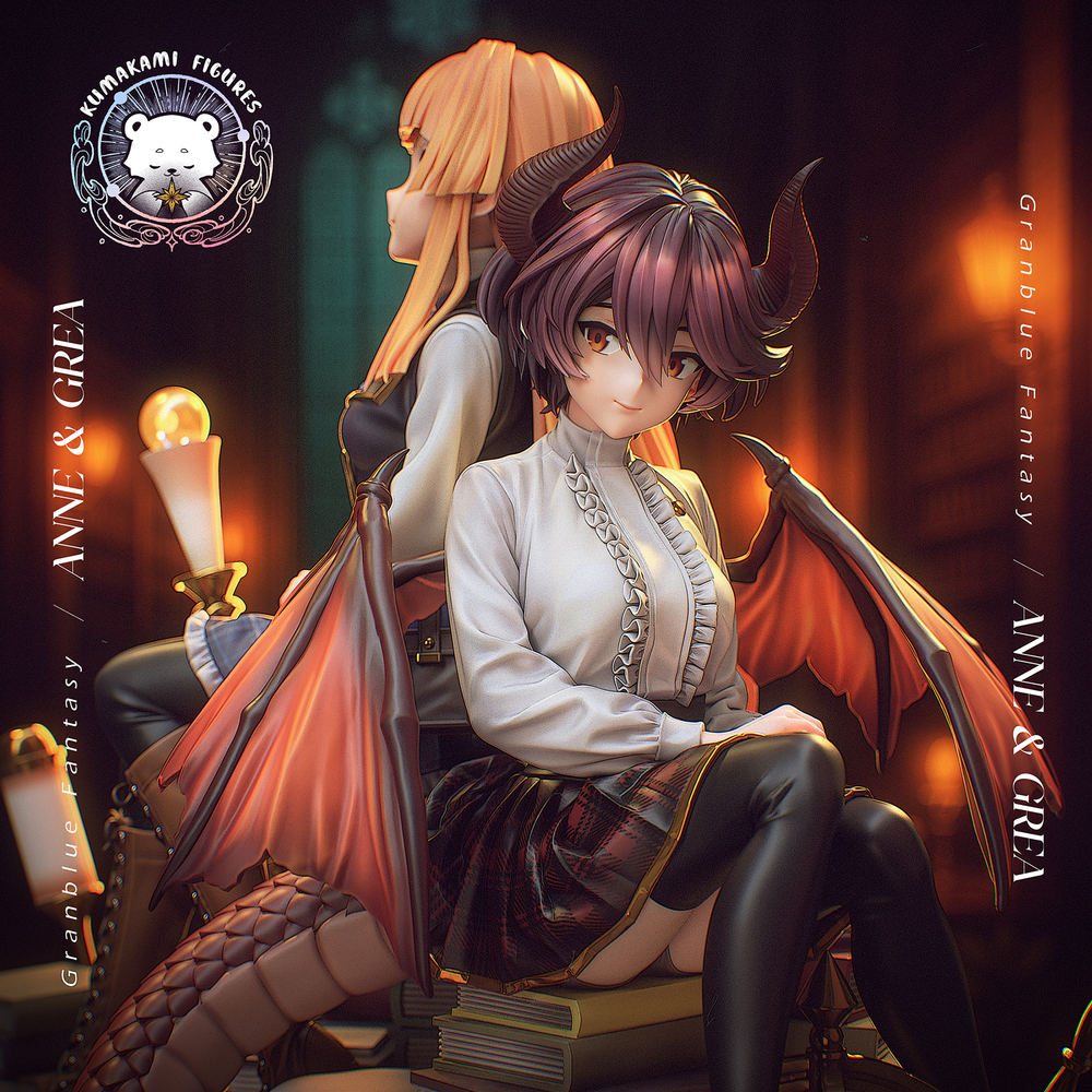 Granblue Fantasy Diorama - Anne & Grea