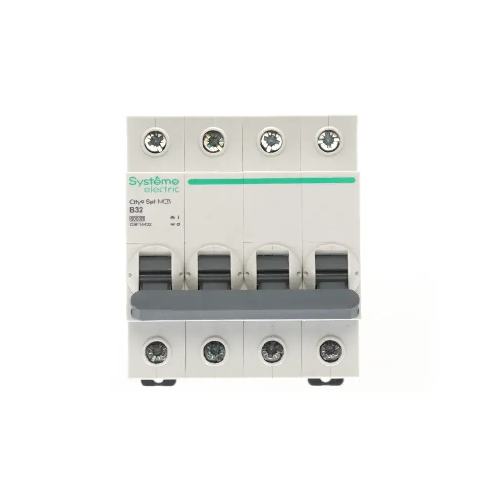 City9 Set Автоматический выключатель (АВ) B 32А 4P 6kA 400В