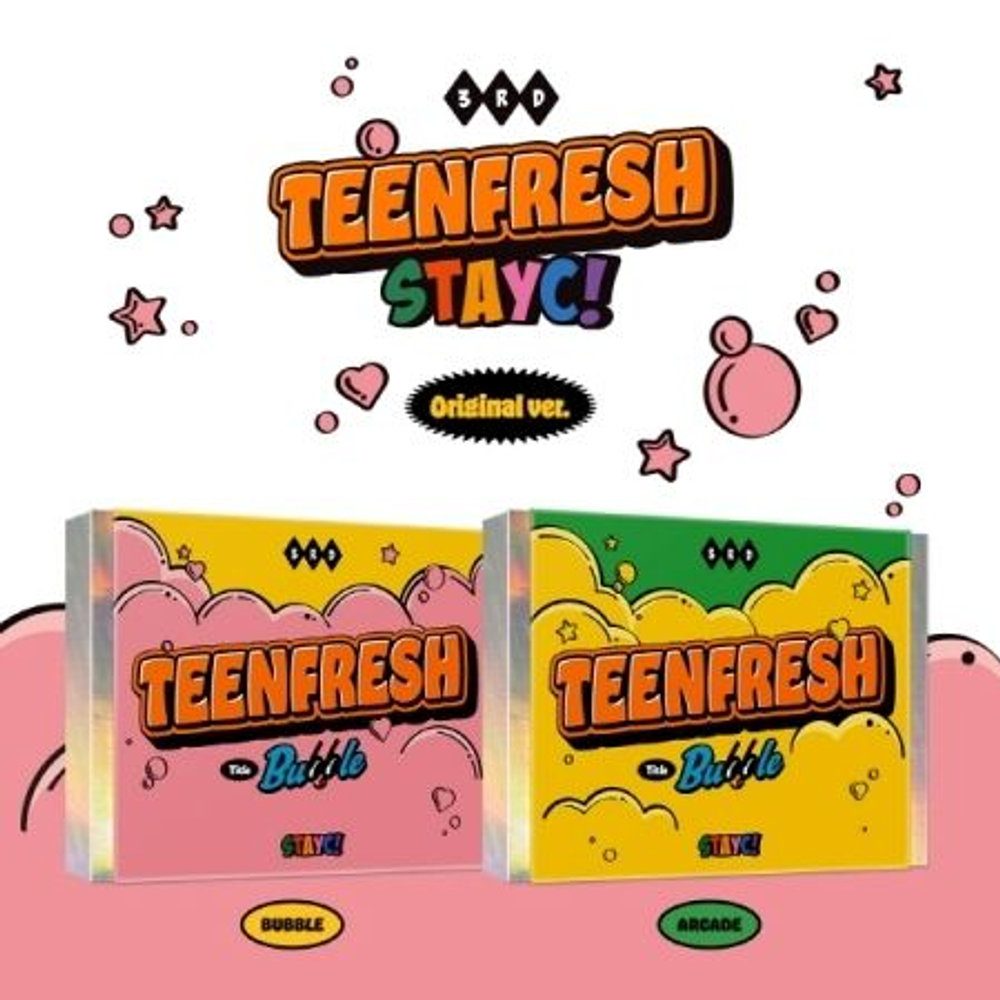 Альбом STAYC - TEENFRESH 3rd Mini Album RANDOM Version