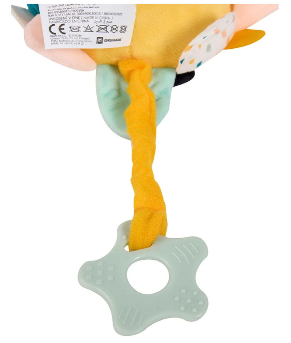 Детская подвесная игрушка Львенок, серия "Зоопарк"