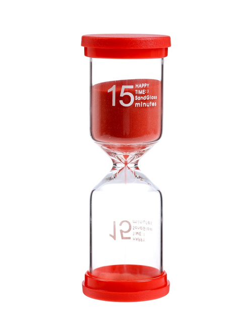 Песочные часы Happy time, на 15 минут, 4 х 11 см 2996836