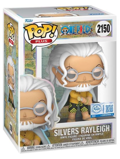 Фигурка Funko POP! Plus Animation One Piece Silvers Rayliegh (Exc) (2150) 88298 / Фигурка Фанко ПОП! по мотивам вселенной "Ван Пис", Сильверс Рэйли