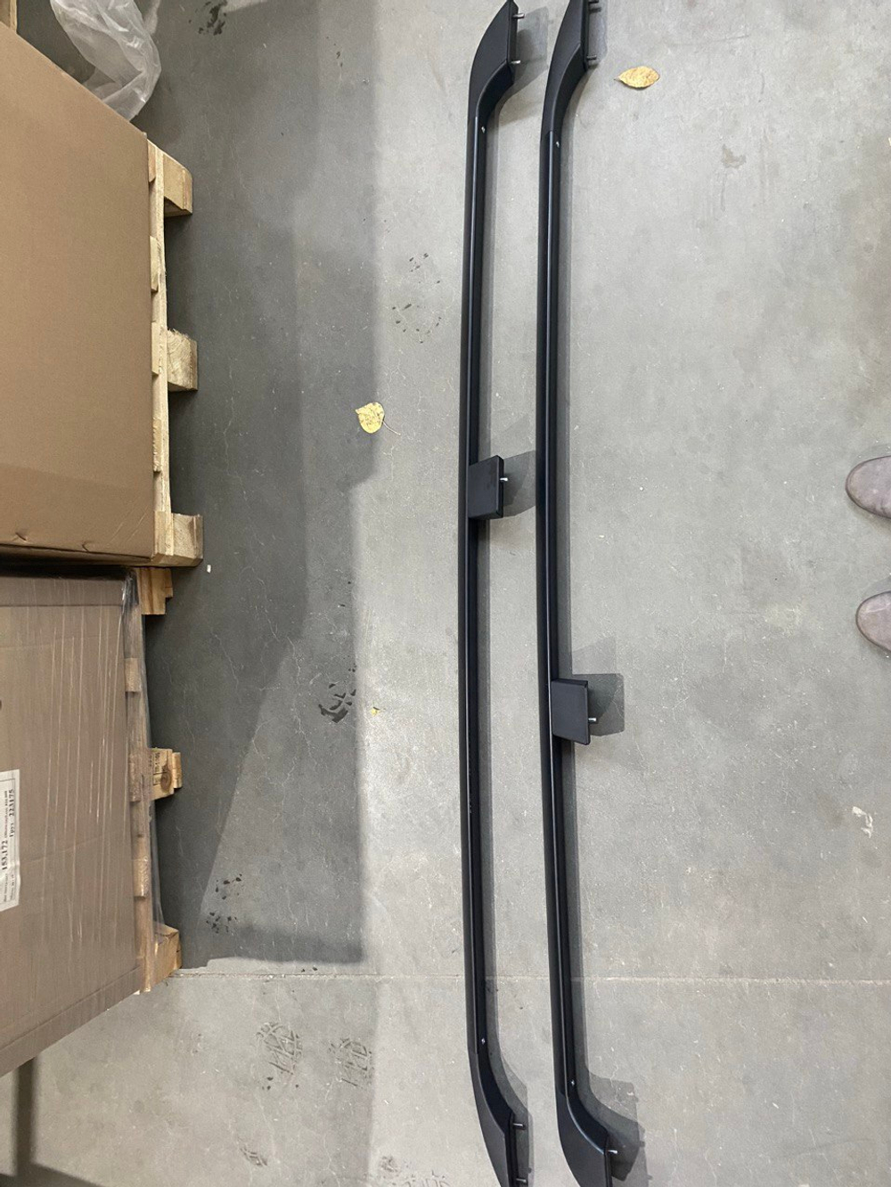 Рейлинги УАЗ-3162"PATRIOT" черные (к-т)