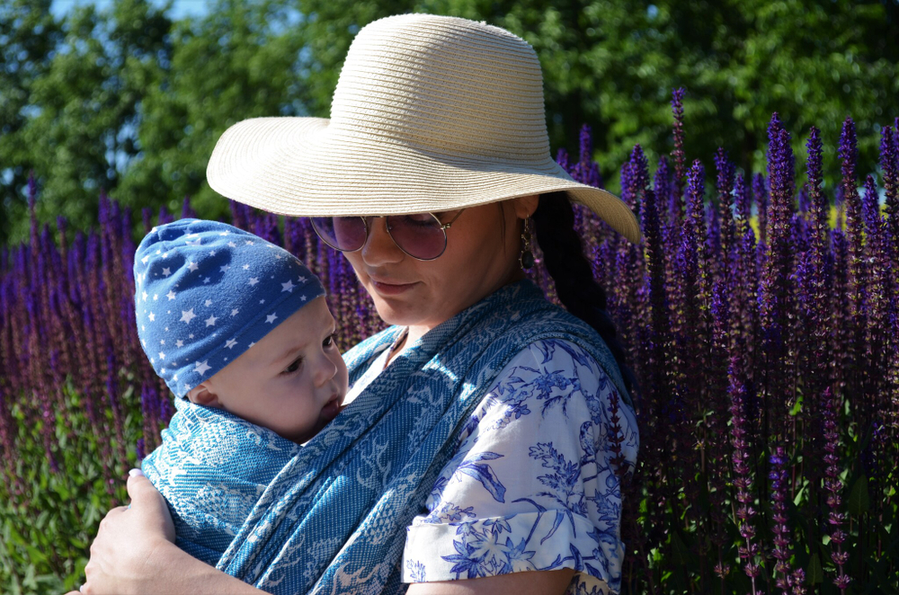 Mokosh wrap Thistle Summer mood