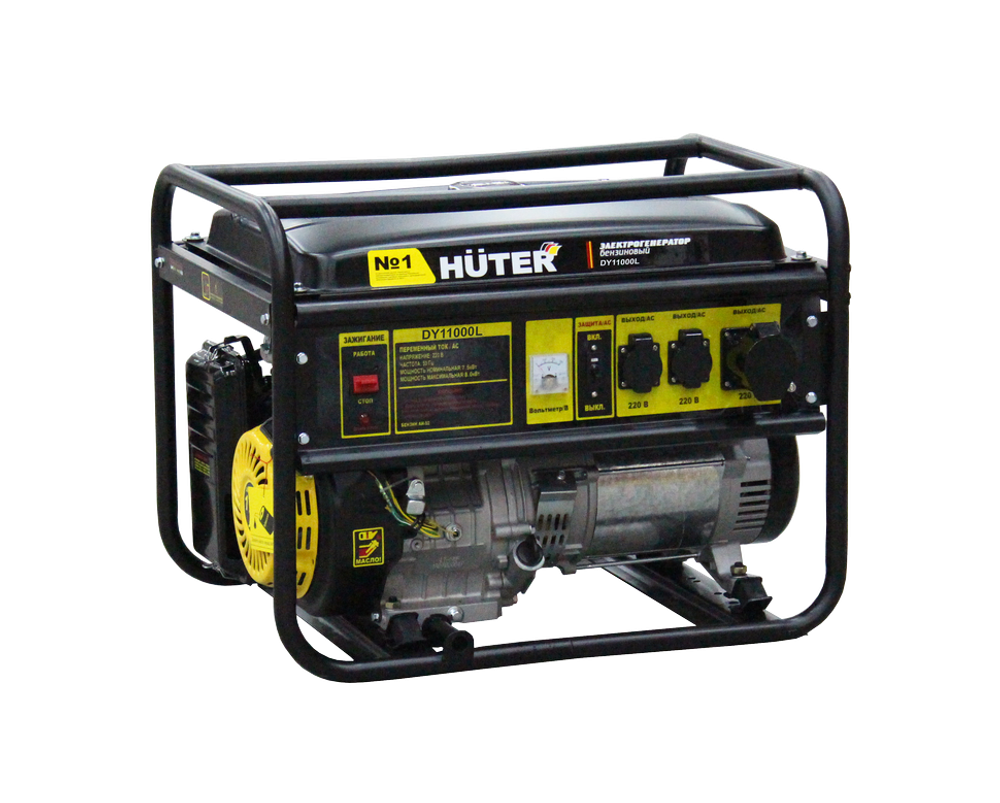 Бензиновый генератор Huter DY11000L