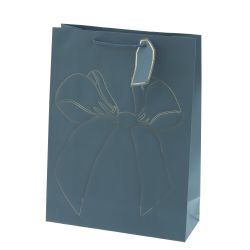 GAEM Пакет подарочный L (бумага 210г/м2, блок 12шт), L31 W12 H42 см, 4в.