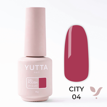 Yutta, Гель-лак City 04, 8g