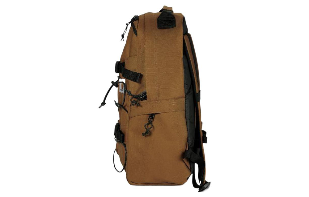 Carhartt WIP Two Way Zip Closure Canvas Skateboard Bag Backpack Regular Men"s Brown