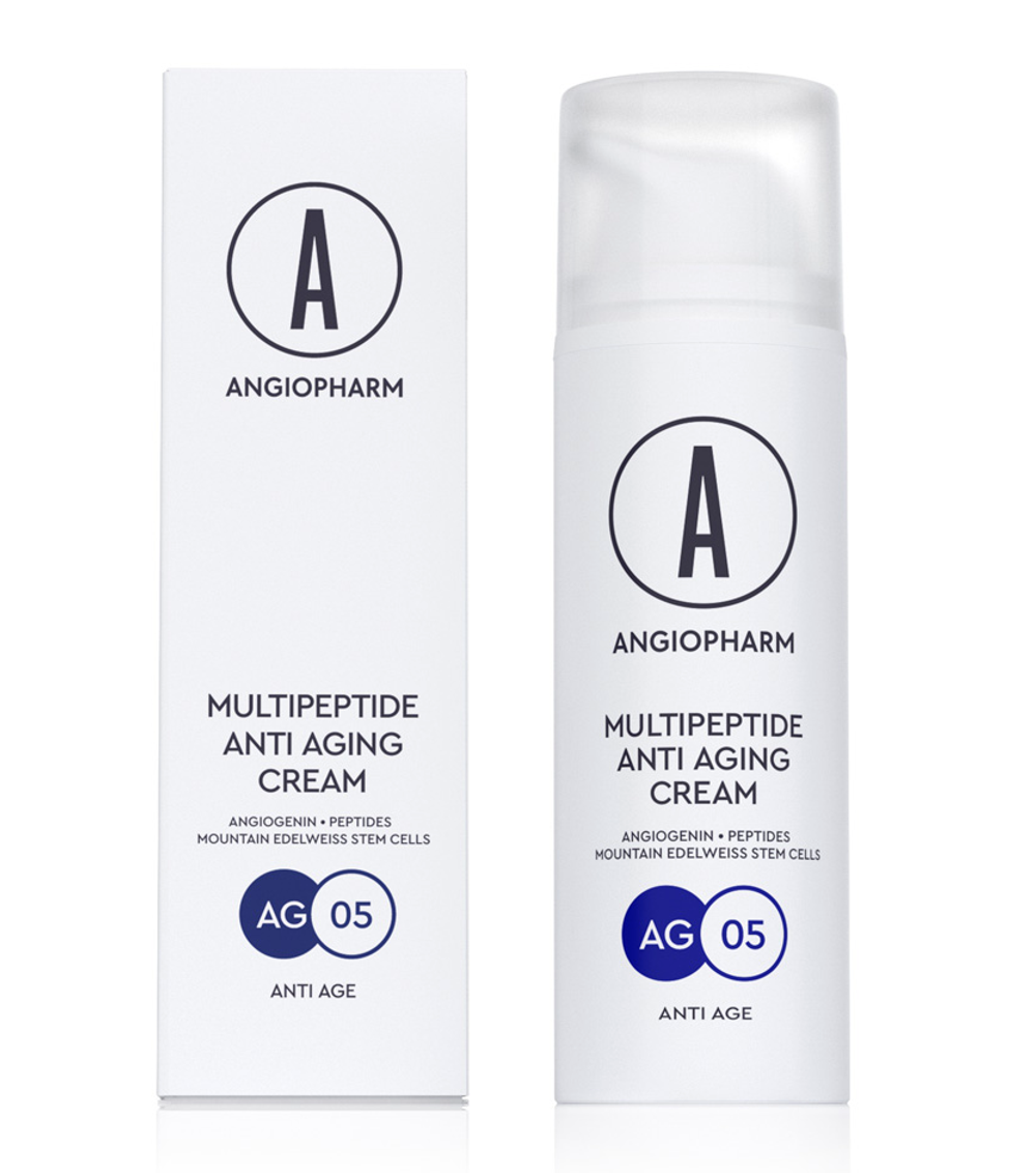 Мультипептидный омолаживающий крем для лица| Ангиофарм (Angiopharm)