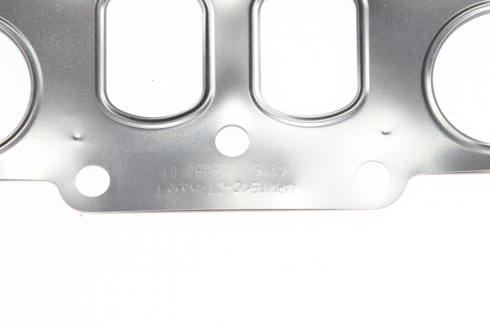 Прокладка коллектора УМЗ 4216 ЕВРО ОЕ: 4216.1008080-01 (выпускного) а/м ГАЗель, УАЗ металическая 2 сл. (ФРИТЕКС)