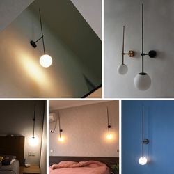 Настенный Светильник Lines Ball 100 Gold By Imperiumloft