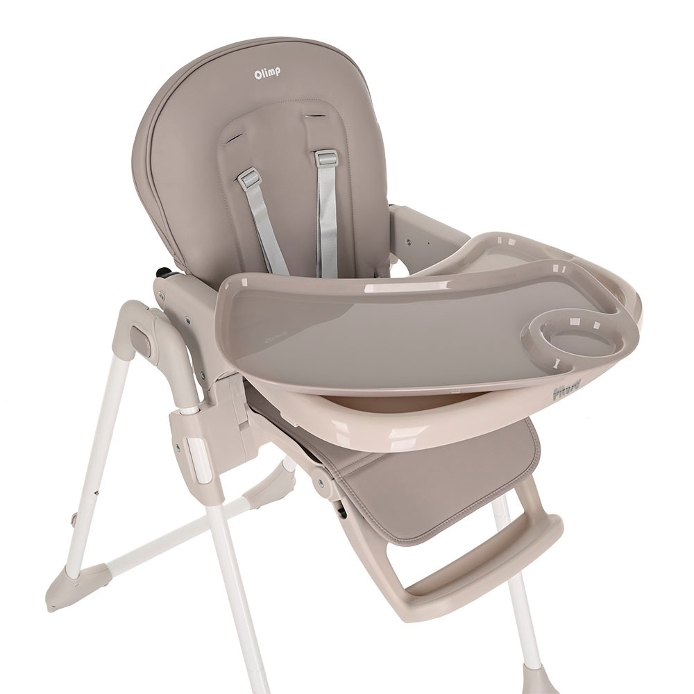 Стул для кормления PITUSO Olimp Grey/Серый, ECO-кожа