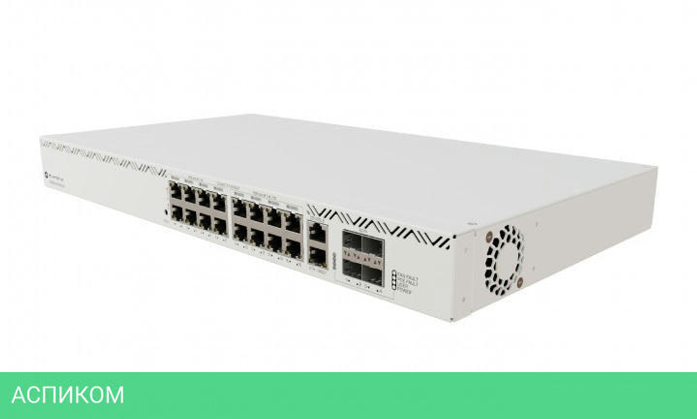 Коммутатор MikroTik CRS320-8P-8B-4S+RM