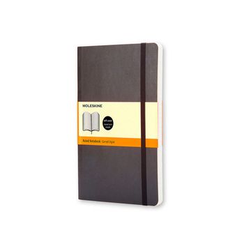 Блокнот Moleskine Classic Soft Pocket 90x140 мм 192 стр в линейку мягкая обложка (QP611)