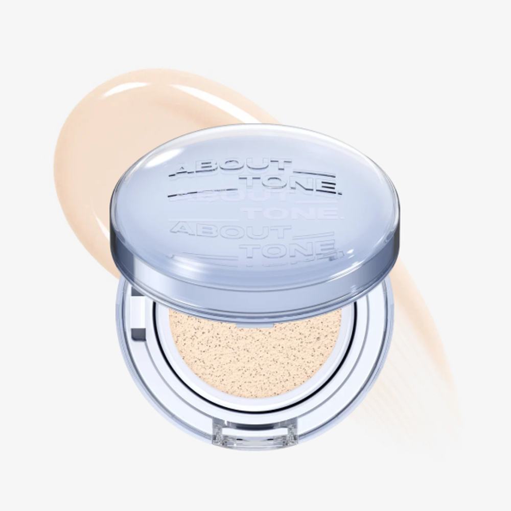 ABOUT TONE Увлажняющий кушон Water Layer Fit Cushion 21 Warm Light