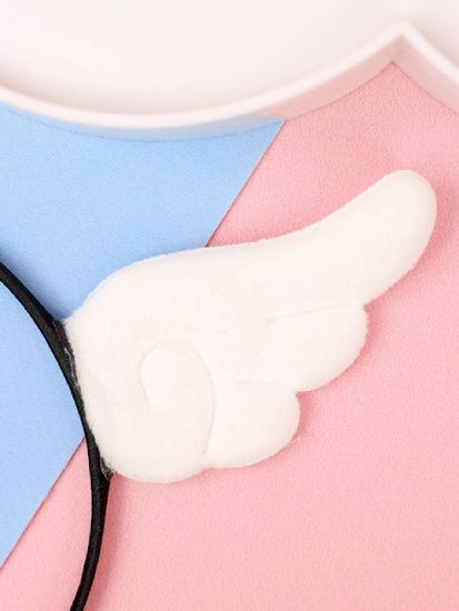 Ободок Angel Wings, Ангельские Крылья белый