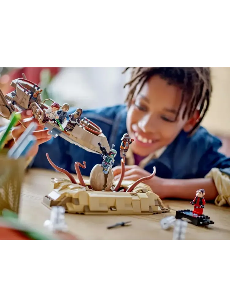 Конструктор Star Wars 75396 Пустынный Скиф и яма Сарлакка