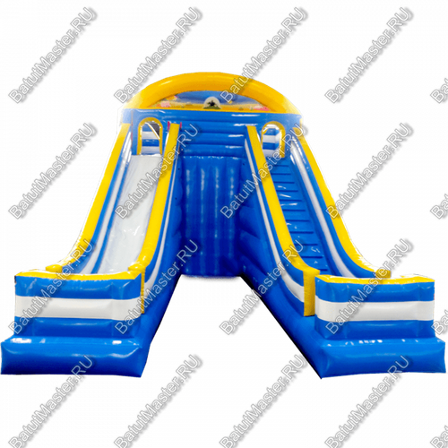 Коммерческий надувной батут "Двойной эффект-3"