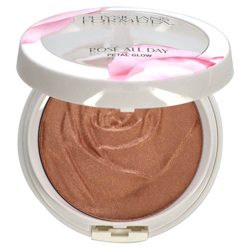Physicians Formula, Rosé All Day Petal Glow, универсальный хайлайтер, PF11124 розовый, 9,2 г (0,32 унции)