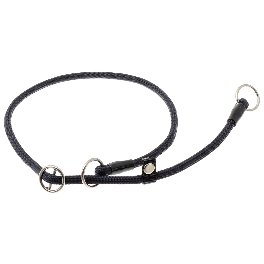 V.I.PET Ошейник-удавка (со стопором) с 2-я кольцами круглый 6 мм, 60 см