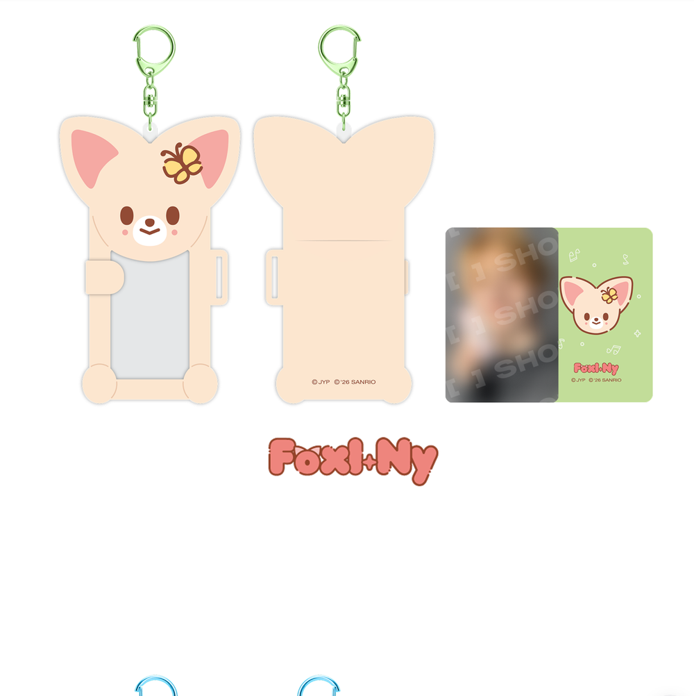 Мерч CONNECTING PHOTOCARD HOLDER - SKZOO X SANRIO CHARACTERS (картхолдер + фотокарта)