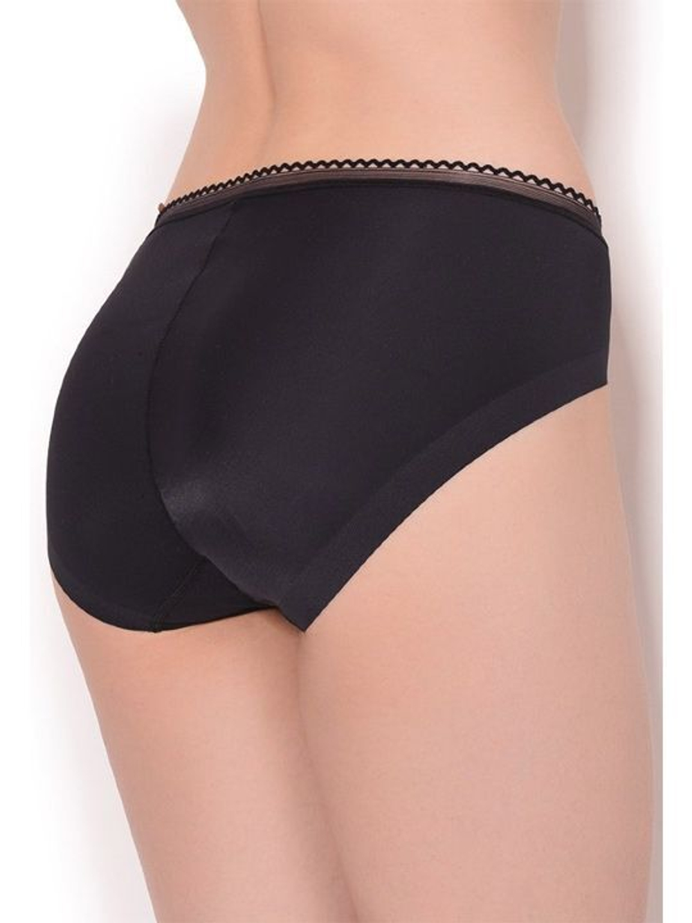 Трусики-слип со средней линией талии Best Comfort (Размер: S) (Цвет: дымчатый)