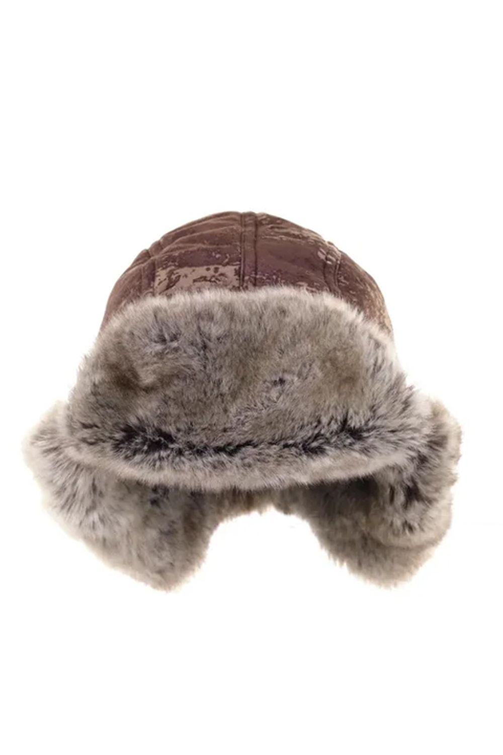 Шапка-ушанка алова, бурая кора