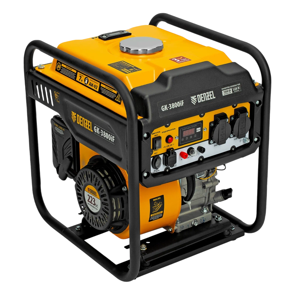 Генератор инверторный Denzel GK-3800iF