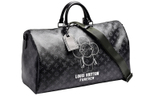 LOUIS VUITTON Keepall Canvas Handbag, Shoulder Bag, Travel Bag Unisex