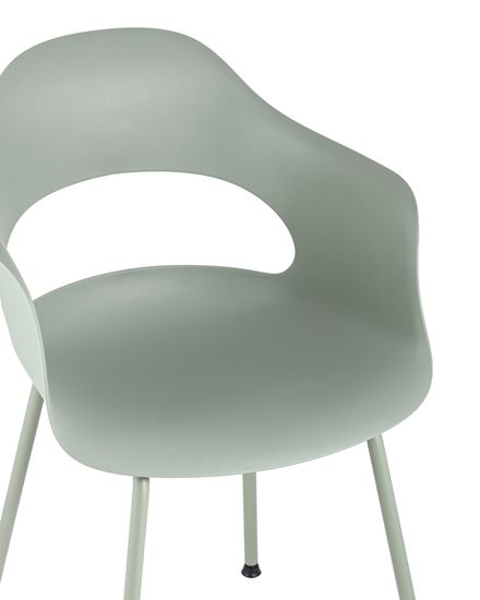 Стул Lady пластик серо-зеленый 4 шт.