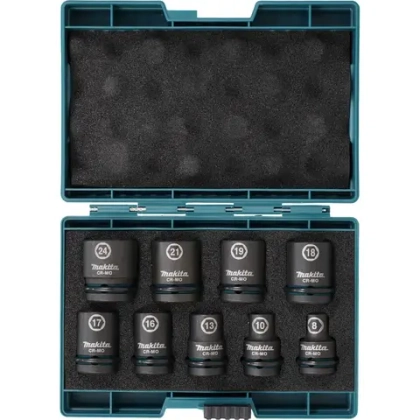 Набор ударных торцовых головок Impact Black Makita E-16564