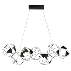 5087/32L L-VISION ODL25 293 черный хром/металл Люстра LED 32W 4000K 1900Лм TRELLIS