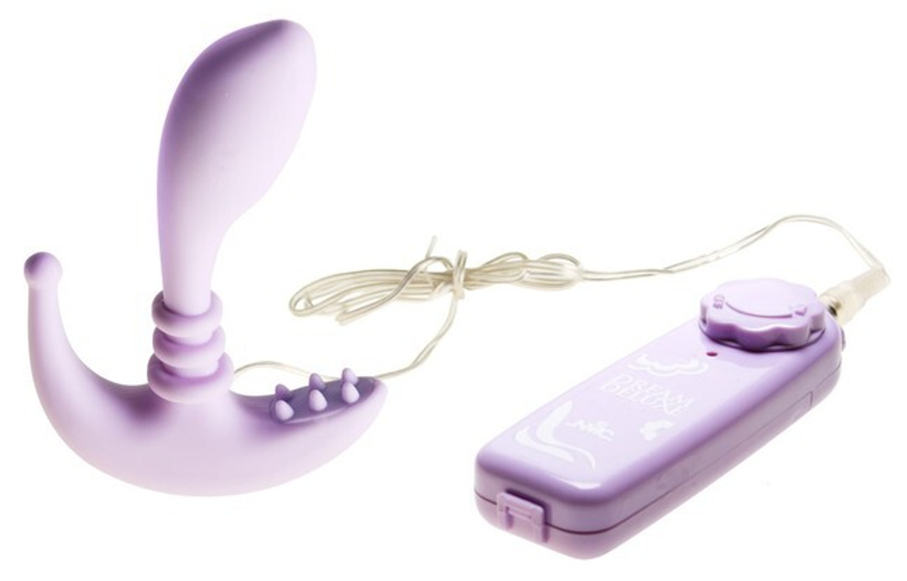 Тройной вибратор с пультом управления Marvelous Anchor (Цвет: сиреневый)