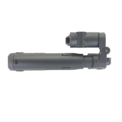 Пластиковый приклад МР-155, МР-135, DLG Tactical. Черный