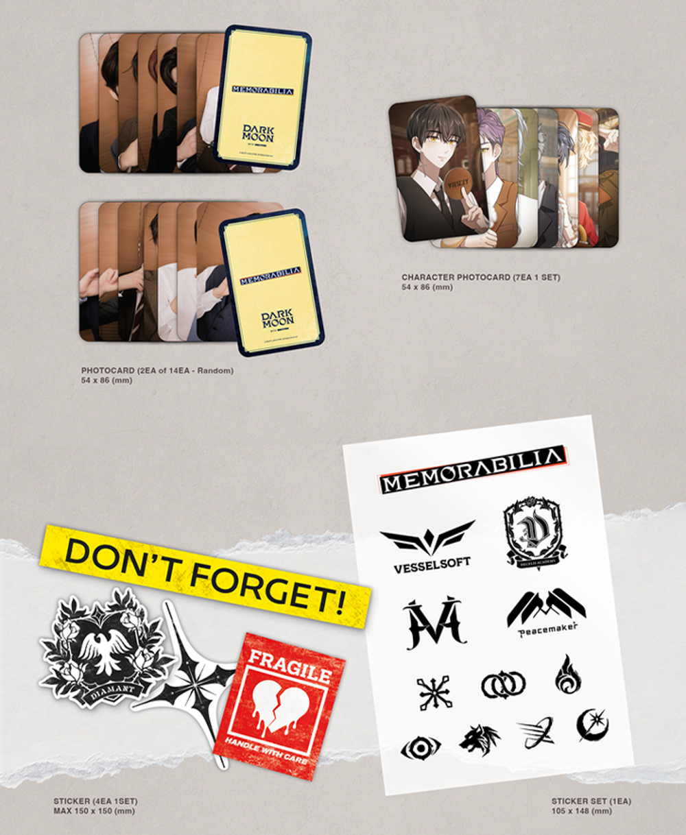 Альбом ENHYPEN - DARK MOON SPECIAL ALBUM MEMORABILIA [Moon ver.]