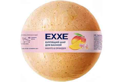 Exxe Бурлящий шар для ванной Манго и орхидея 120г