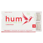 Stevita Naturals, Hum®, жевательная резинка без сахара, корица, 12 шт.