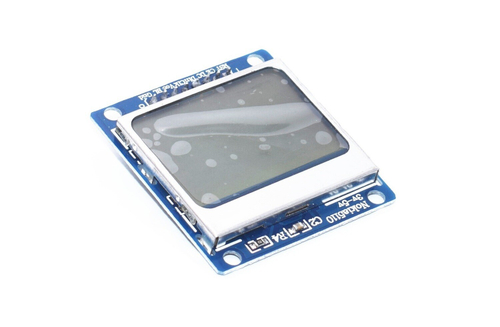 LCD Nokia 5110, 1.6 дюйма (84x48 точек), 2.7 - 3.3V