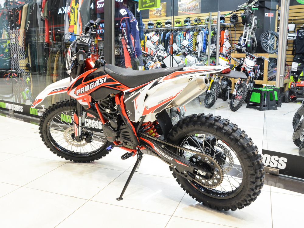 Мотоцикл эндуро PROGASI SUPER MAX 250 Red/White 21/18