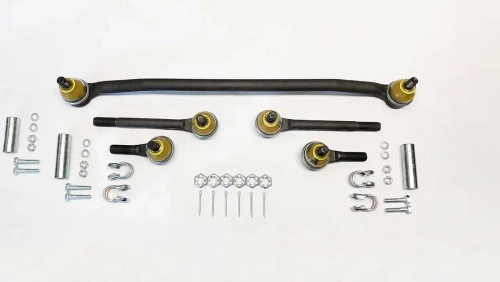 Комплект тяг рулевой трапеции НИВА (с ГУР) "Чемпион S10" со скруткой и крепежом, ТРЕК.ST70-122