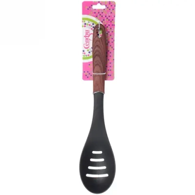 Ложка кухонная с прорезями пластиковая «Сhocolate»