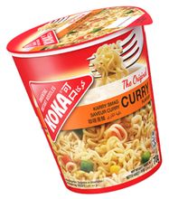 Лапша KOKA Original со вкусом карри в чаше 70 г 6 шт